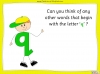 The Letter 'q' - EYFS Teaching Resources (slide 4/21)